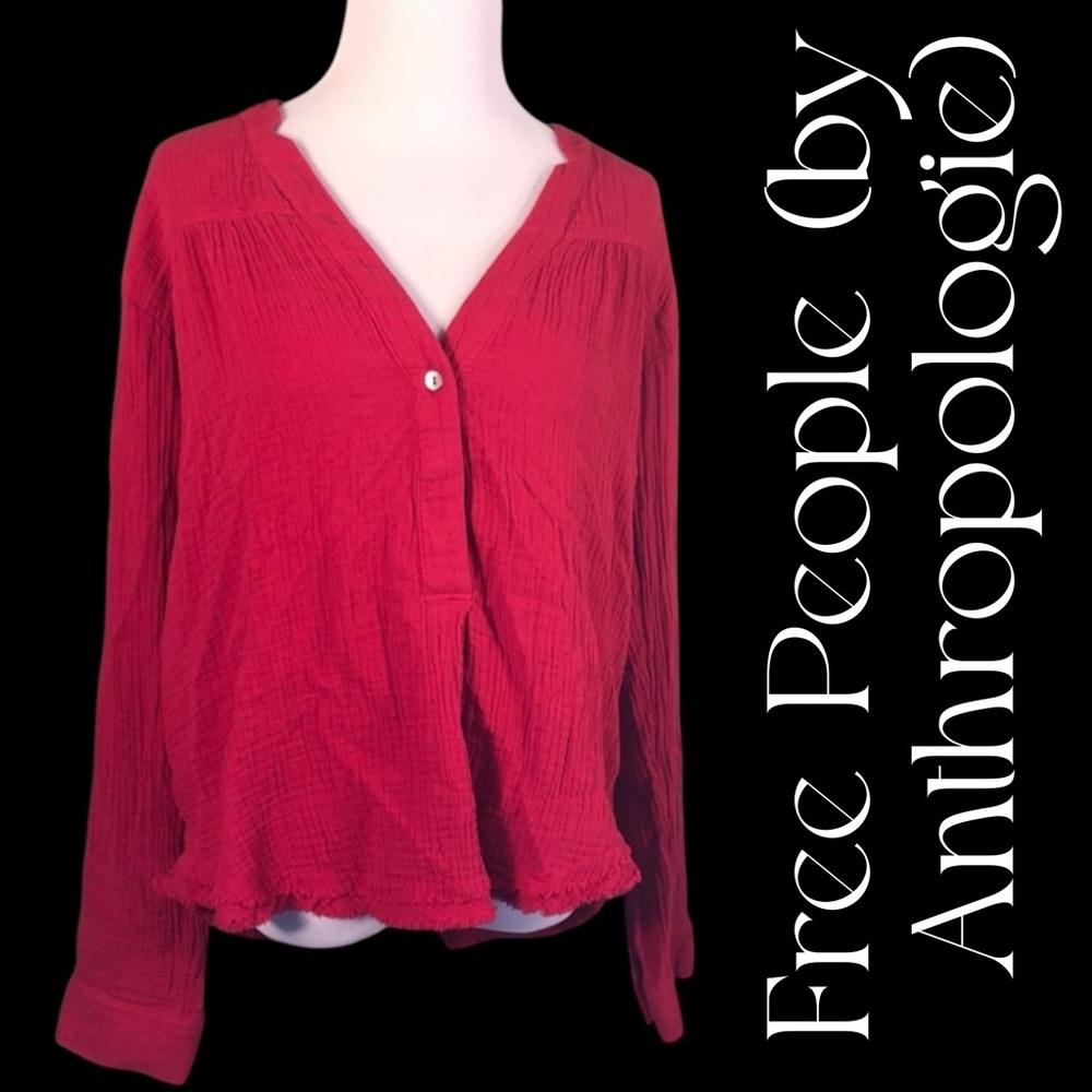 NWT S Free People long sleeve shirt.